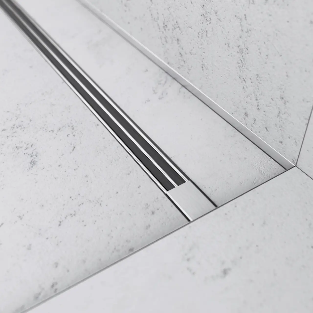 ProfiDrain Duschrinne Elegance cleanline easydrain Show Detailansicht ProfiDrain Duschrinne Elegance cleanline easydrain Show Detailansicht